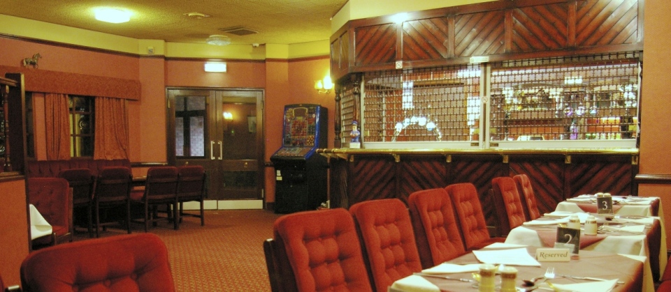 The restaurant and bar at Ryedale Community and Leisure Centre, Malton